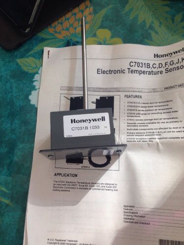 Honeywell 20k Duct Sensor Electronic Circuit For XL80 100 500 Model# C7031B1033