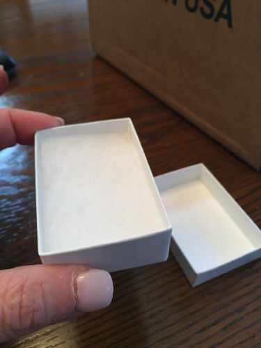 100 #4 White Swirl Boxes Made In USA