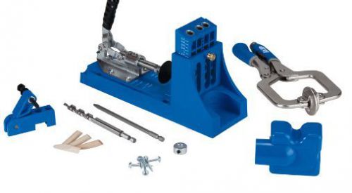 Kreg K4 drill tool pocket hole screw jig master system kit woodworking joinery