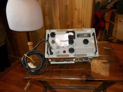 Vintage SG-34A/GPM-15 Military Signal Generator &#034;WORKS&#034;