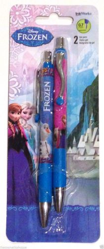 Brand New Disney Frozen Ink Works Gel Pens 2 pack Elsa, Anna, Olaf + Black Ink