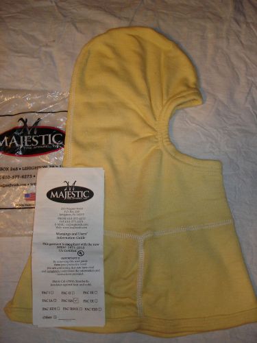 Majestic pac iia nomex brand new hood, firefighting/hot work **free shipping** for sale