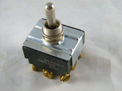 New ~ carling ~ 3 position toggle switch ~ part #  9944 ~ dpdt &amp; spdt on off on for sale