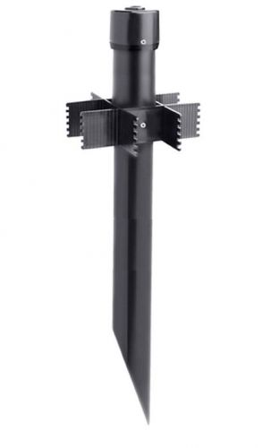RAB Mighty Post 25&#034; PVC mounting post for ground mounted HID landscape lighting