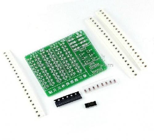 DIY Kit SMT SMD Electronic Component Welded Welding Practice Training Board