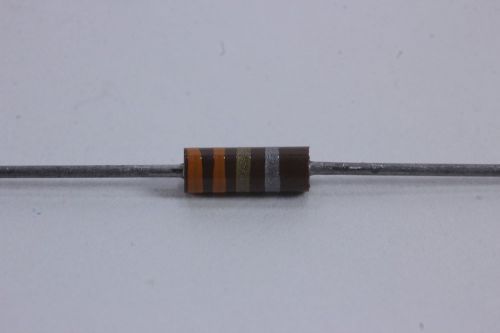 Lot of 50 Vintage Carbon Comp  3.3 Ohm Resistors 5% Ohmite Little Devils