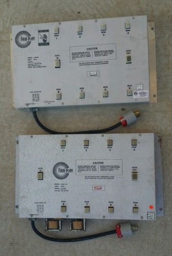 LOT 2 Trans-Lux FairPlay Scoreboard Modules! Control Center/Lamp Connector/Power