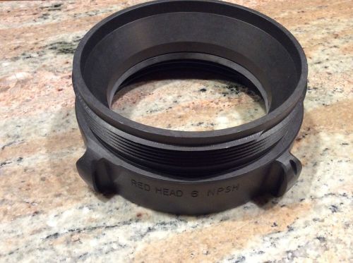 Red head ldh hose reducer coupling 6&#034; male npsh to 5&#034; nh female rocker lug for sale