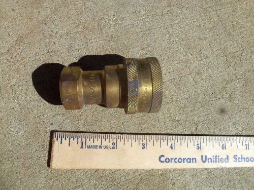 Parker 60 series quick coupling bh4-60 for sale