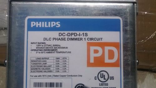 Philips DLC Phase Dimmer, DC-DPD-1-1S-101, single circuit,