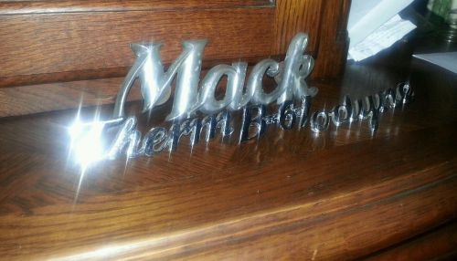 Mack emblem Thermodyne emblems mack emblems B61