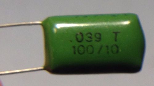 126 units of .039uf Capacitor New