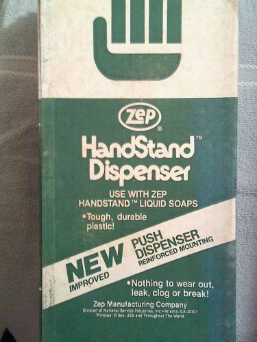 Pair of Zep handstand Soap  dispenser.....new and improved lot of 2