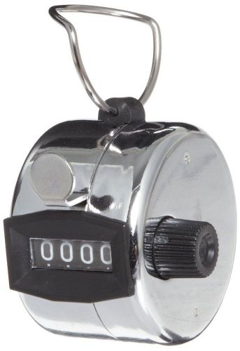 Hand held tally counter - 4 digit metal chrome finish, heathrow scientific for sale