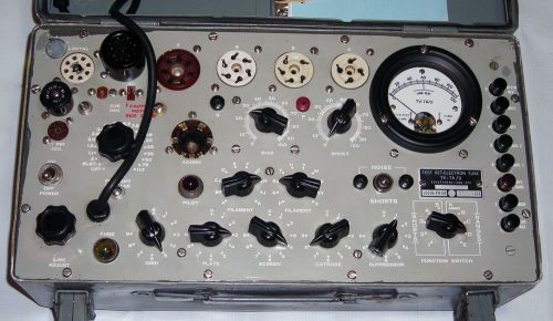 Tv-7a/u tv-7a tube tester in working condition. recently checked &amp; calibrated for sale