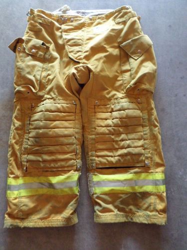 38x28 Morning Pride Pants- FIREFIGHTER TURNOUT Bunker Gear - Nomex #9 Halloween