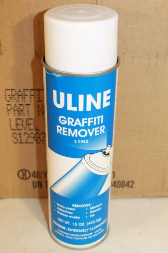 pack of 12 uline degreaser  Spray Paint Graffiti Remover, 15oz sprayer can