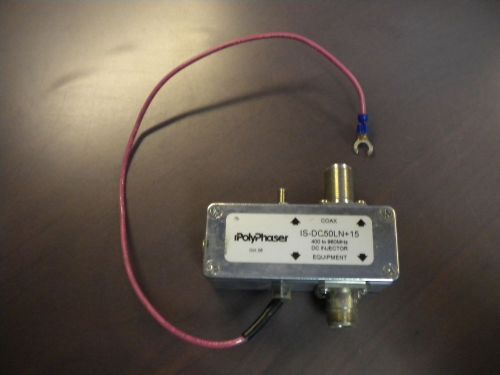 PolyPhaser IS-DC50LN 15 400-960Mhz DC Injector