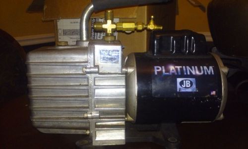 Jb platinum 2 stage 7cfm vacuum pump for sale
