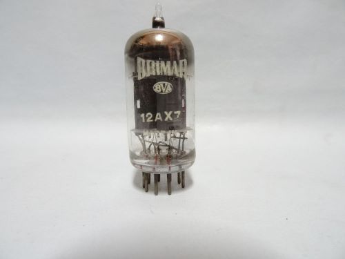 BRIMAR 12AX7 \ ECC83 Vintage Double Triode Tube // VERY  STRONG TEST !!