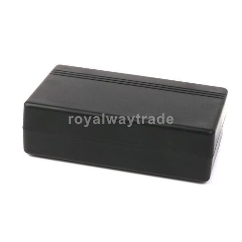 DIY Plastics Power Supply Shell Sensor Enclosure Box Case Black