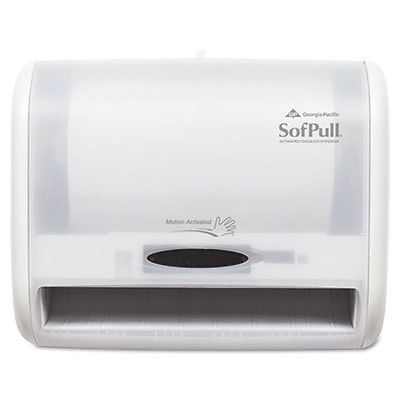 Automatic Towel Dispenser, 12 4/5 x 6 3/5 x 10 1/2, White 58487