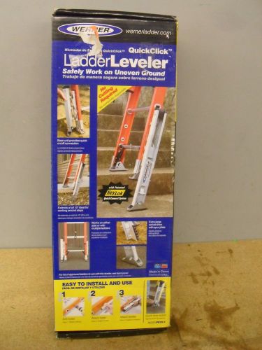 WERNER PK70-1 Extension Ladder Leveler, Aluminum