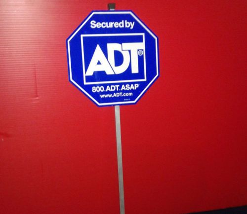 ADT Home Security Surveillance 2ft Retail Sign Protection Official Anti Theft
