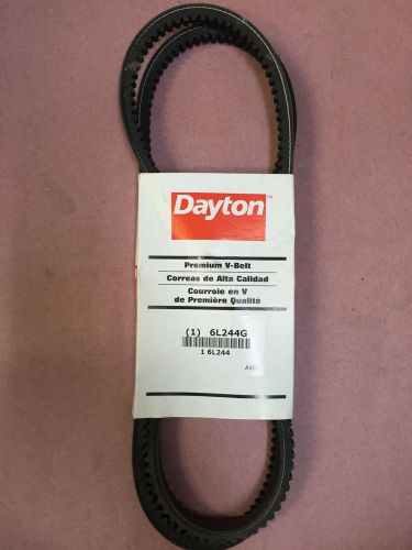 New: dayton 6l244g v belt 1/2&#034; x 64&#034; premium v-belt, ax62 cogged for sale