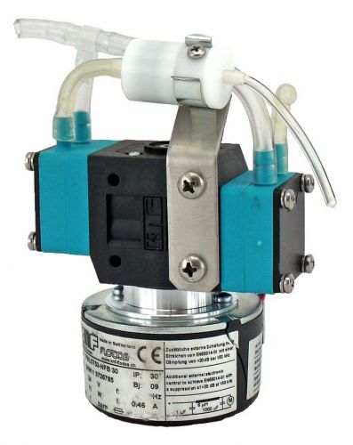 Knf pml5753-nfb-30 flodos laboratory tandem diaphragm liquid pump assembly #2 for sale