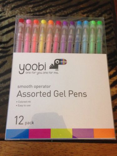 Yoobi Gel Pen 12 Pack