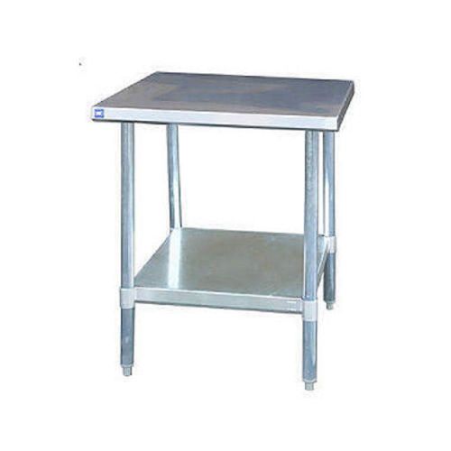 Stainless Steel Work Table 30 in. x 48 in. x 34 in. Garage Restaurant AB984099