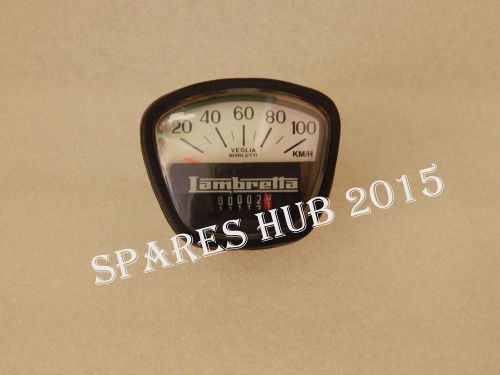 LAMBRETTA SPEEDOMETER 100 KMPH GP SERIES VEGLIA NEW