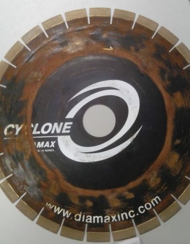 Diamax cyclone silent core diamond blade saw 16&#034; 50/60mm arbor  used once for sale