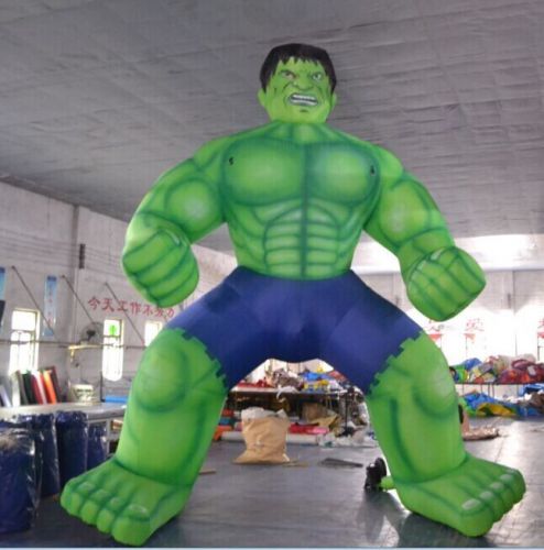 20&#039; INFLATABLE GREEN HULK/MONSTER  WITH BLOWER 4 ADVERTISING PROMOTIONS
