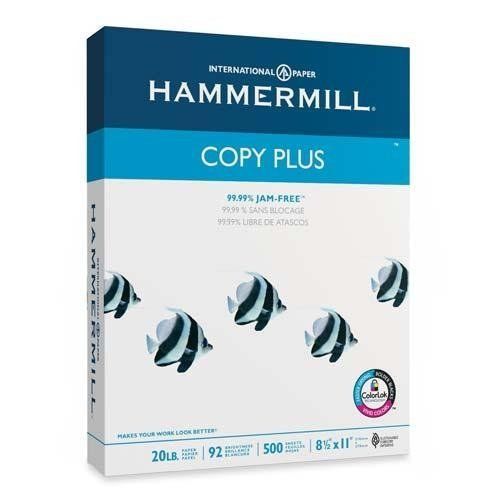 Hammermill Copy Plus Multipurpose/Fax/Laser/Inkjet Printer Paper, Letter Size (8
