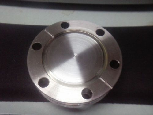 SS 2 3/4&#034; ConFlat FLANGE Blank high vacuum