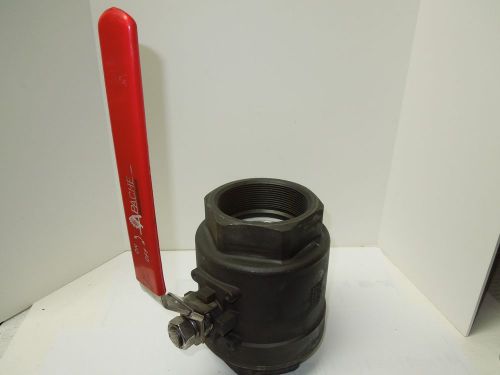 Ball valve 4&#034; npt 1000 wog fp carbon steel factory new   &lt;915wh for sale