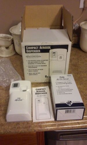 (CASE OF 6) Automatic Aerosol Dispenser Pro-Link White AIR FRESHNER DEODRANT