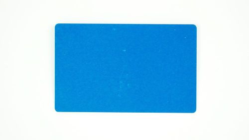 BLUE blank metal business cards 100pcs Laser mark engrave material THIN