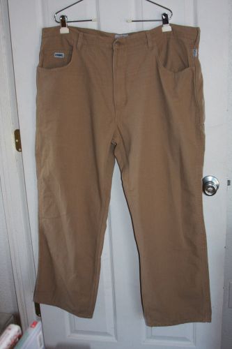 Tyndale Khaki FR Flame Resistant Pants 44x30 ARC Rating 15.7 Brown Tan (43&#034;x31&#034;)
