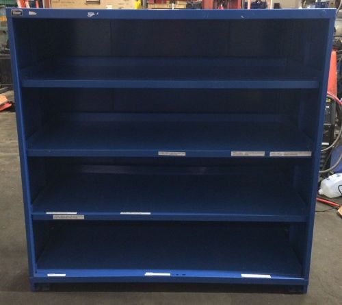 Stanley vidmar 60&#034; wide x 59&#034; tall x 28&#034; deep adjustable shelving cabinet ~ ct for sale