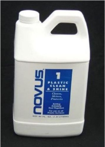 Novus 1 plastic / acrylic clean &amp; shine polish 64 oz bottle for sale