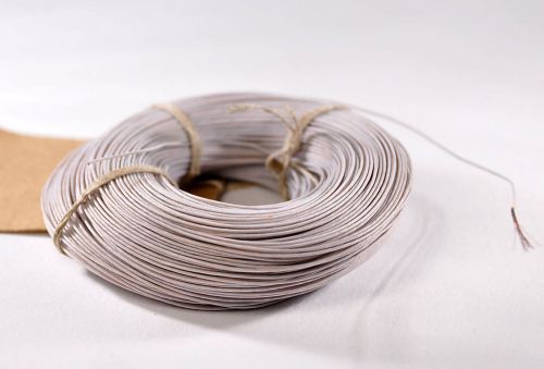 24 awg (0.5 mm) mil spec stranded teflon copper wire mgtf 30 feet (~ 9 m) for sale