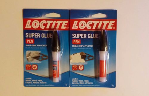 *2 PACK* Henkel Loctite 49157 Loctite Super Glue 3g Pens **FAST SHIPPING**