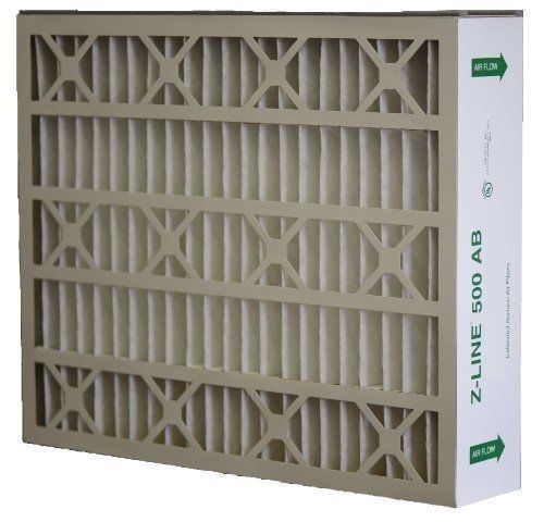 Glasfloss industries abp202552pk z-line series 500 ab merv 10 air cleaner filter for sale