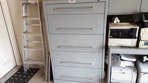 Equipto tool cabinet 5 drawer used heavy duty for sale