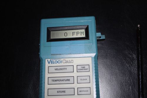 TSI 8350 VelociCalc Ventilation Test Meter, Air Velocity, Flowrate, Temperature