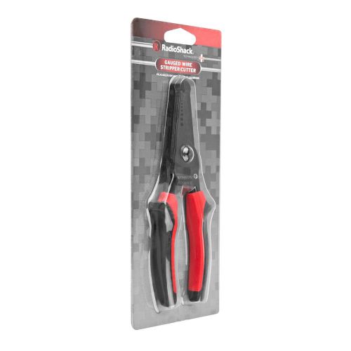 RadioShack Gauged Wire Stripper, Cutter for Electronics, Soldering - 64-075