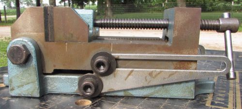 Used palmgren 4&#034; heavy duty angle milling vise for sale